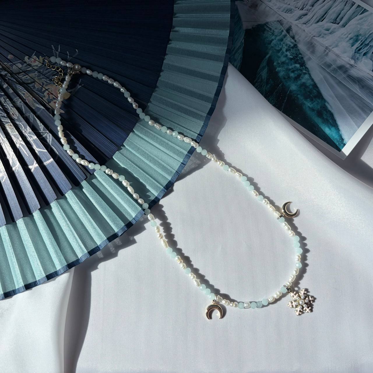 Winter Dreams — украшение из бисера ручной работы