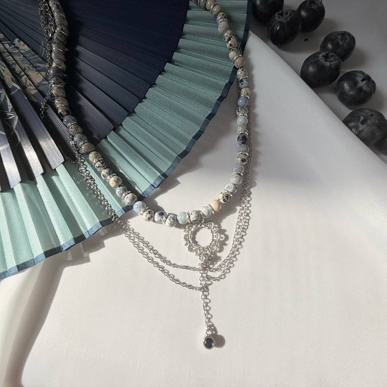 Bohemian Moon — украшение из бисера ручной работы