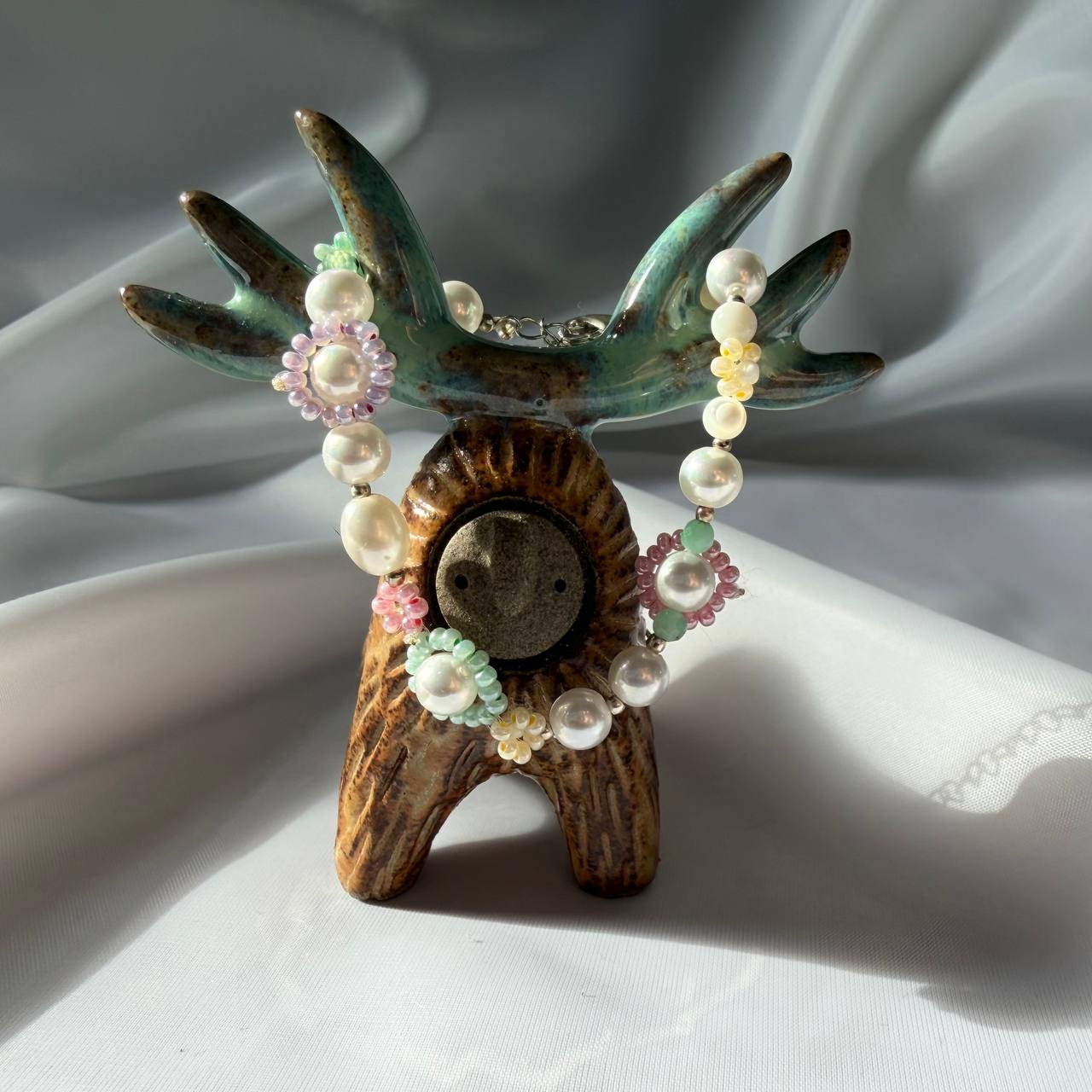 Floral Pearls — украшение из бисера ручной работы