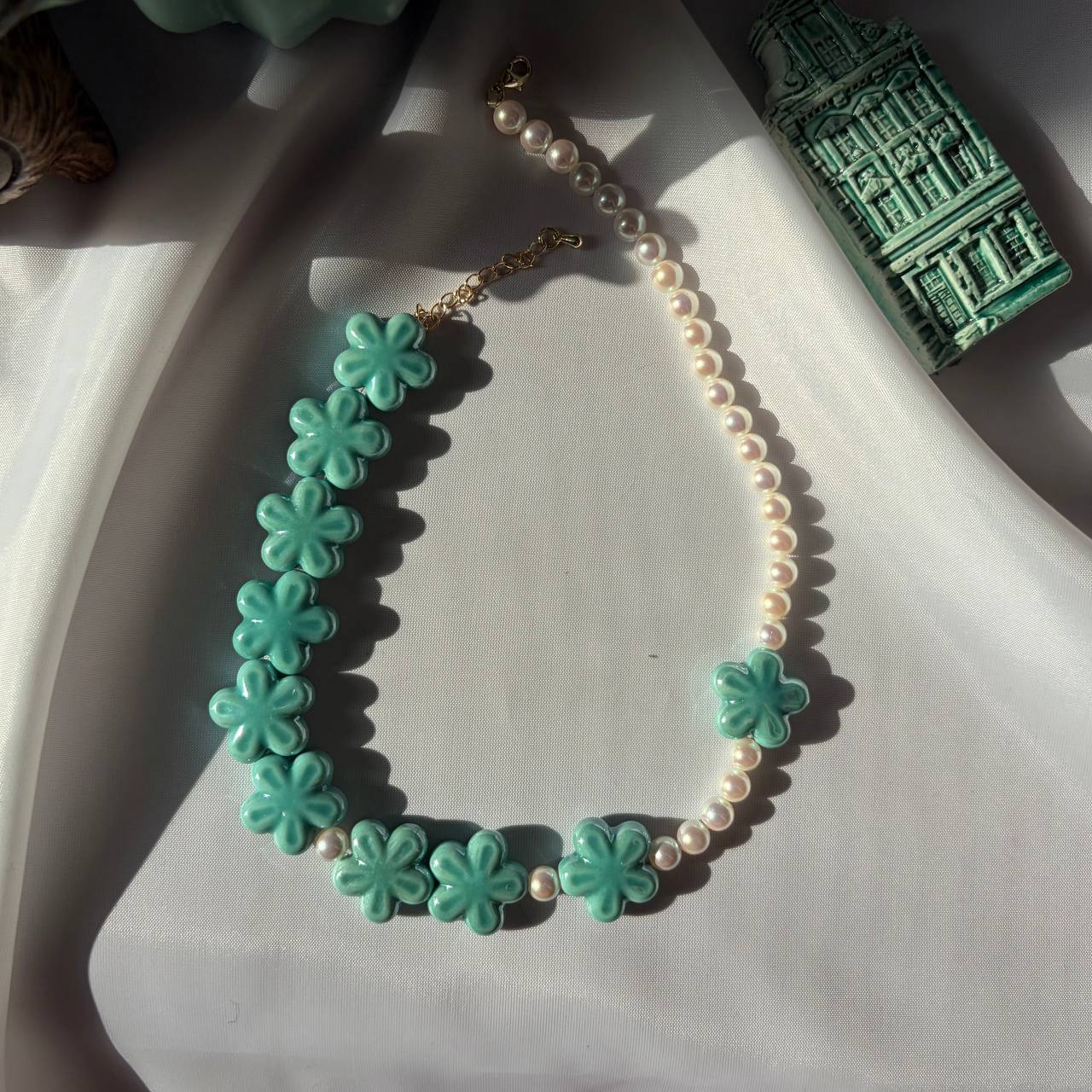 Fleur de Mer — украшение из бисера ручной работы